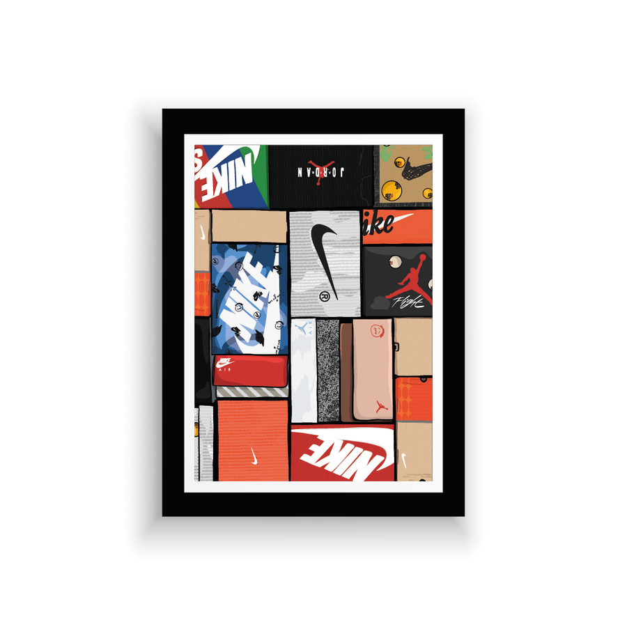 Nike Boxed Up Poster