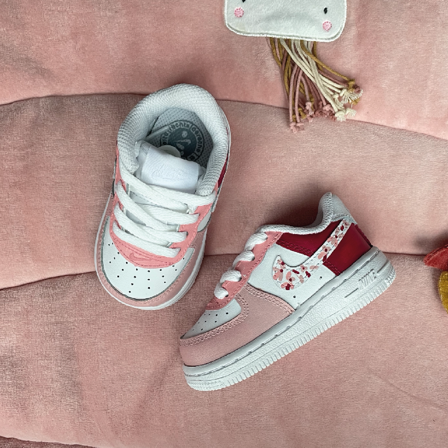Custom Air Force 1 Toddler - Triple Pink – By Careaux